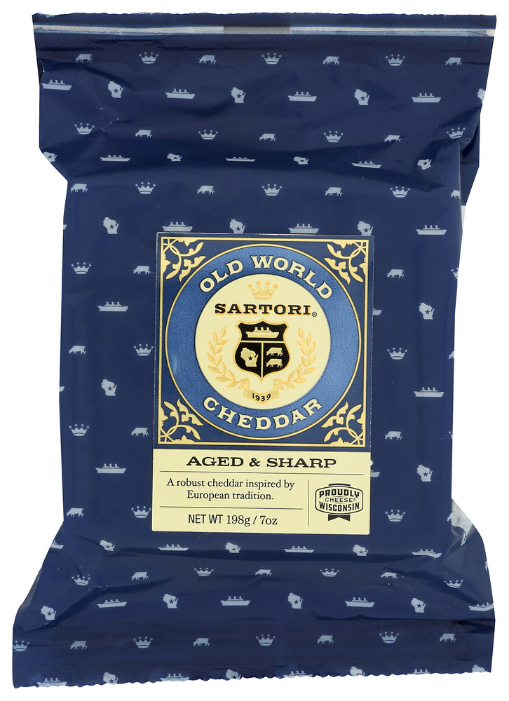 Picture of Sartori KHCH00359012 7 oz Old World Cheddar Cheese