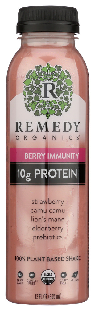 Picture of Remedy Organics KHCH00372897 12 oz Berry Immunity Beverage