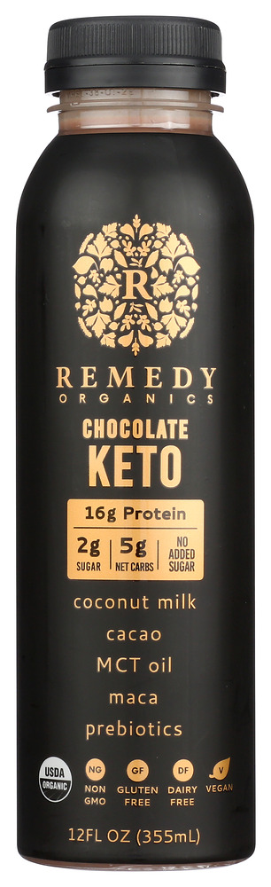 Picture of Remedy Organics KHCH00357188 12 oz Chocolate Keto Beverage