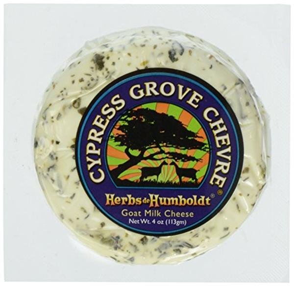 Picture of Cypress Grove KHCH00287019 4 oz Herbs De Humboldt Goat Milk Cheese