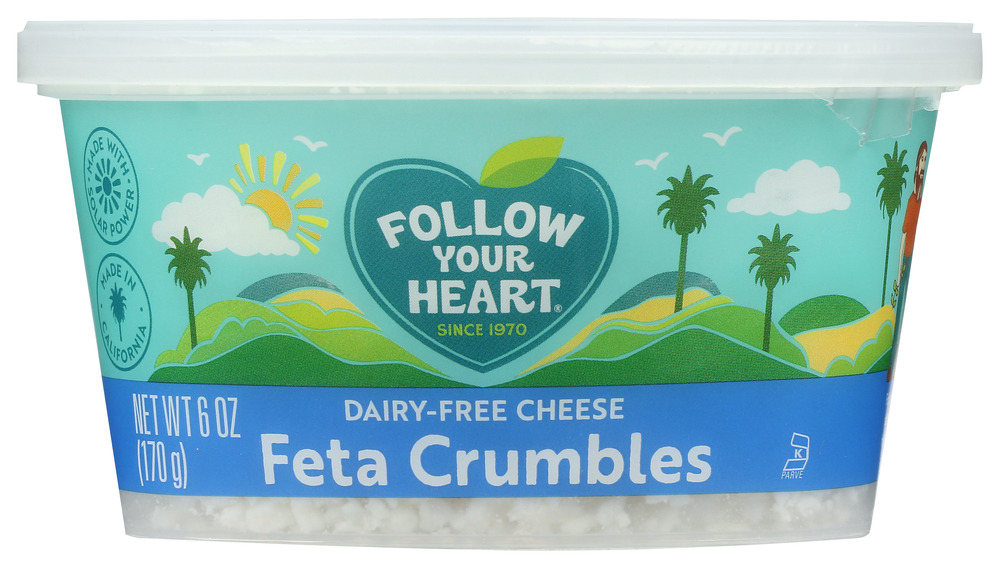 Picture of Follow Your Heart KHCH00360938 6 oz Dairy Free Cheese Alternative Feta Crumbles