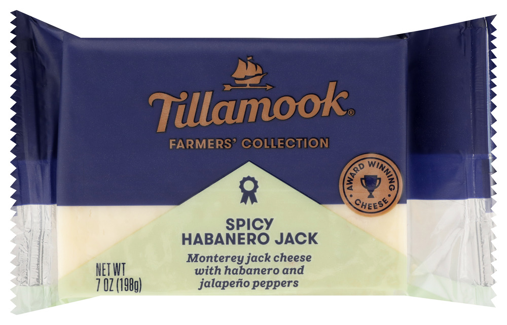 Picture of Tillamook KHCH00270870 7 oz Spicy Habanero Jack Cheese