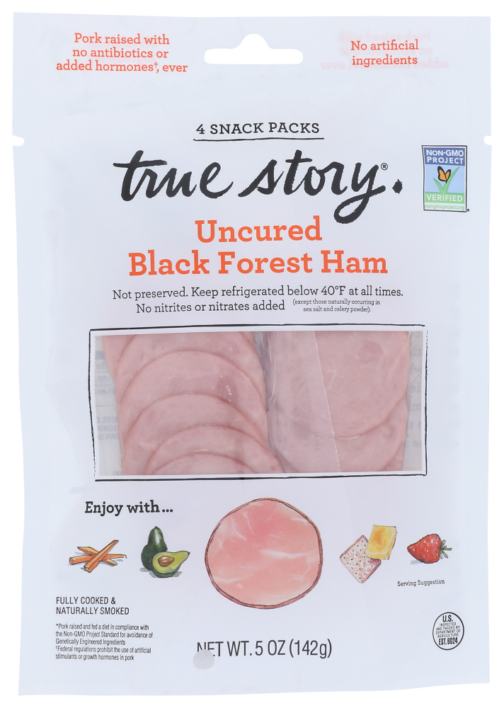 Picture of True Story KHCH00369046 5 oz Uncured Black Forest Ham