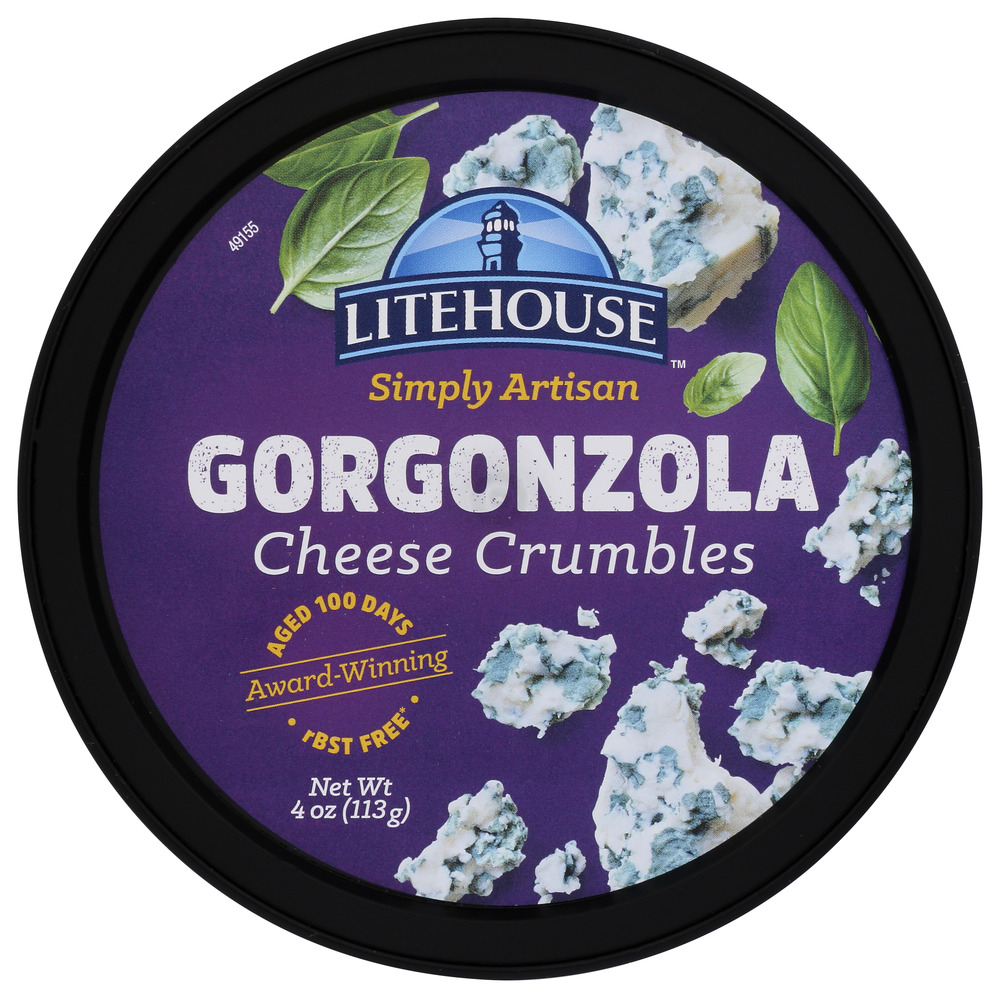 Picture of Simply Artisan KHCH00257941 4 oz Gorgonzola Cheese Crumbles