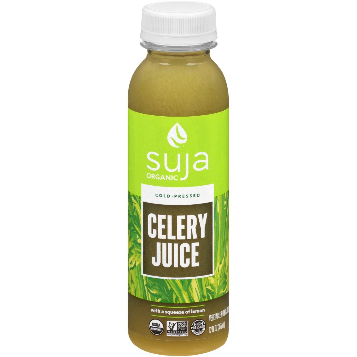 Picture of Suja KHCH00353687 12 fl oz Cold Pressed Organic Celery Juice