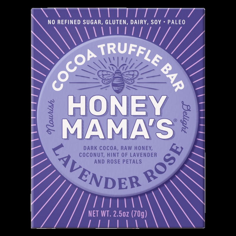 Picture of Honey Mamas KHCH00327737 2.5 oz Lavender Rose Cocoa Truffle Bar