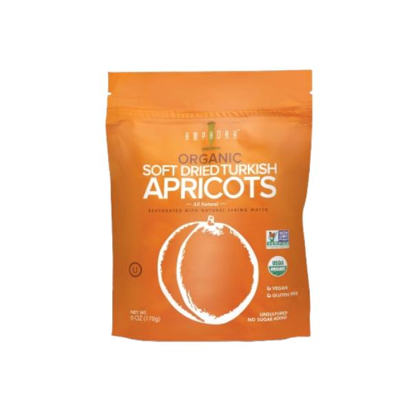 Picture of Amphora KHFM00360016 6 oz Organic Soft Dried Turkish Apricots