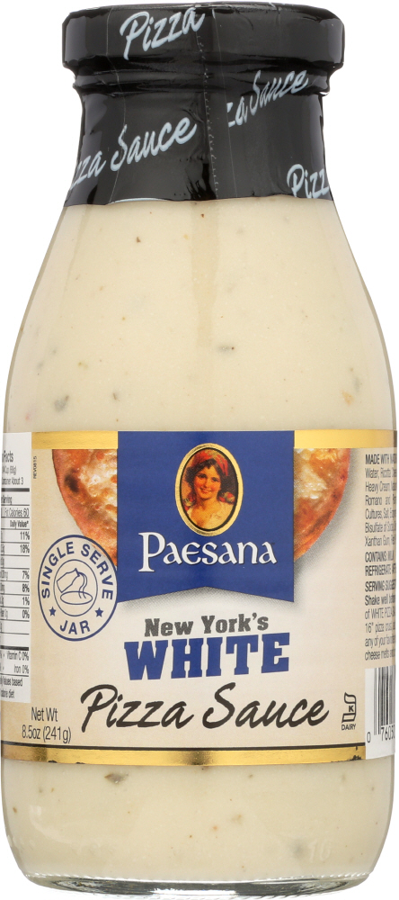 Picture of Paesana KHFM00267577 8.5 oz Sauce Pizza&#44; White