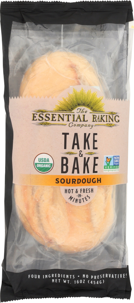 Picture of Essential Baking KHFM00320709 Organic Take & Bake Sourdough Bread&#44; 16 oz
