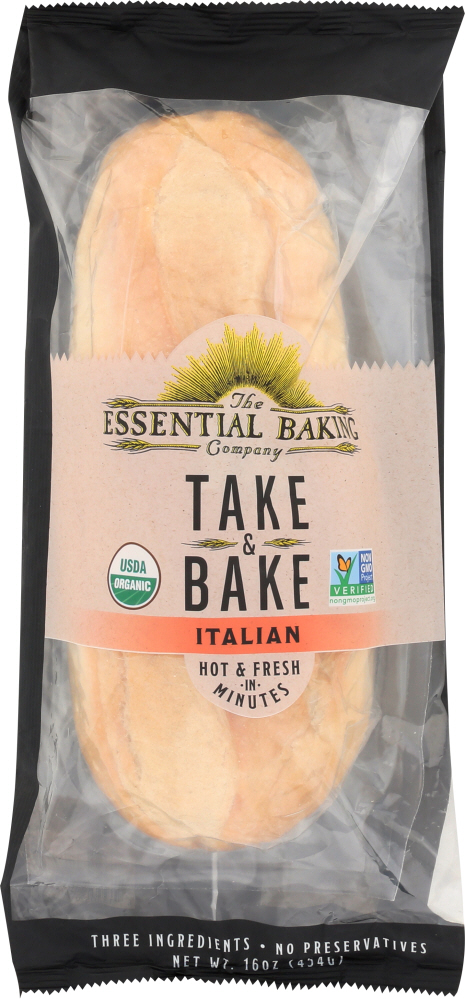 Picture of Essential Baking KHFM00320712 Organic Take & Bake Italian Bread&#44; 16 oz