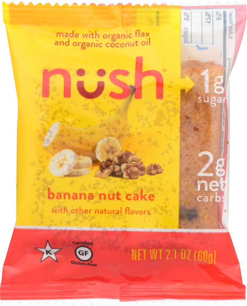 Picture of Nush KHFM00331166 Cake Slice Banana Nut&#44; 2.1 oz