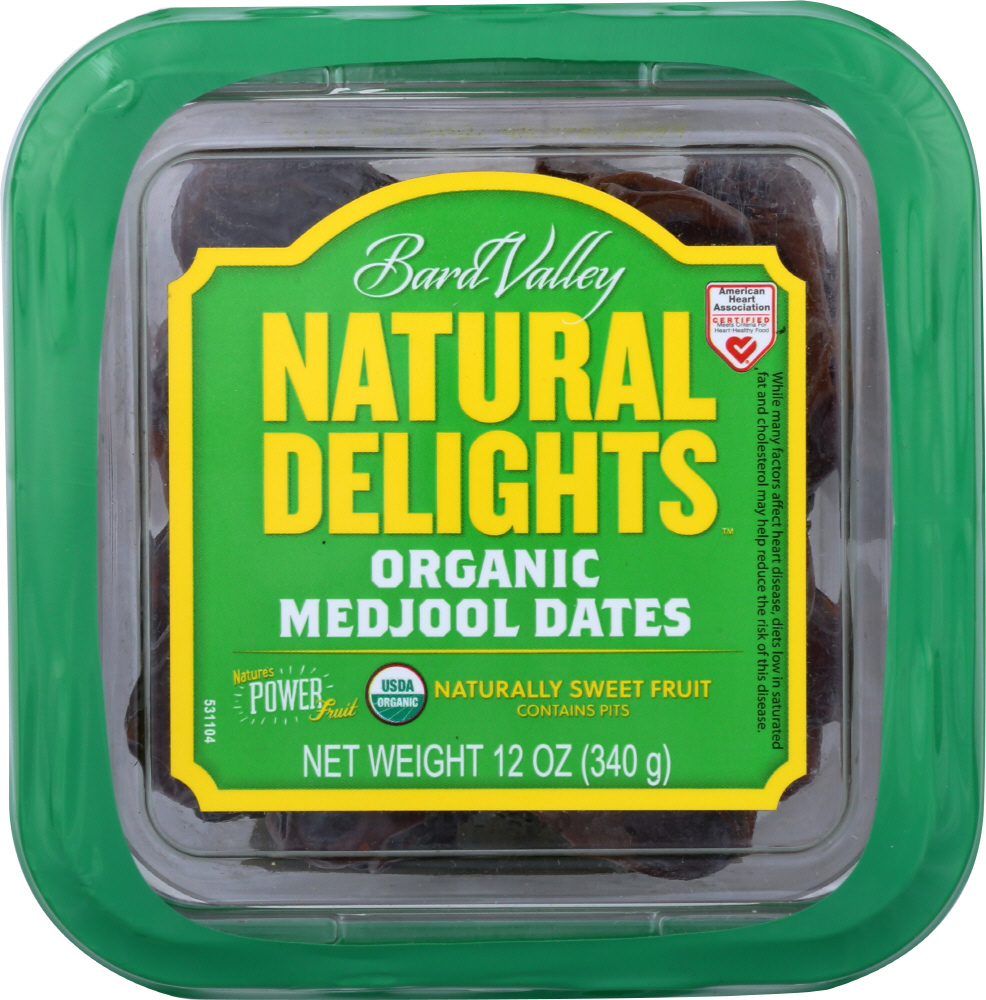 Picture of Bard Valley Natural Delights KHFM00290653 Date Medjool Whole&#44; 12 oz