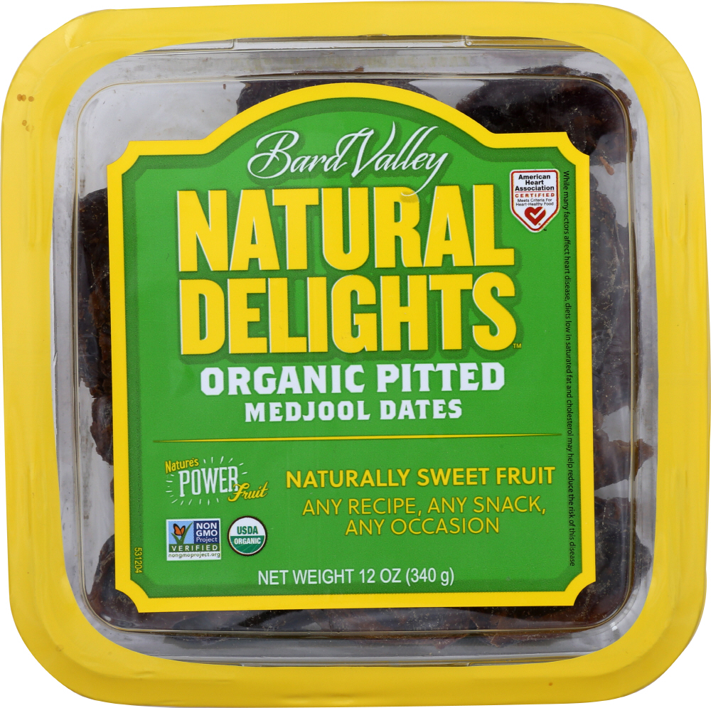 Picture of Bard Valley Natural Delights KHFM00292707 Date Medjool Pitted&#44; 12 oz