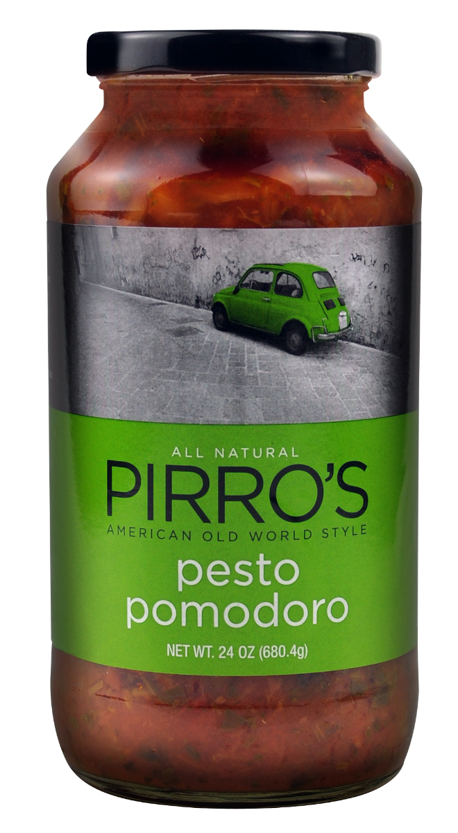 Picture of Pirros Sauce KHFM00306927 24 oz Sauce Pesto Pomodoro