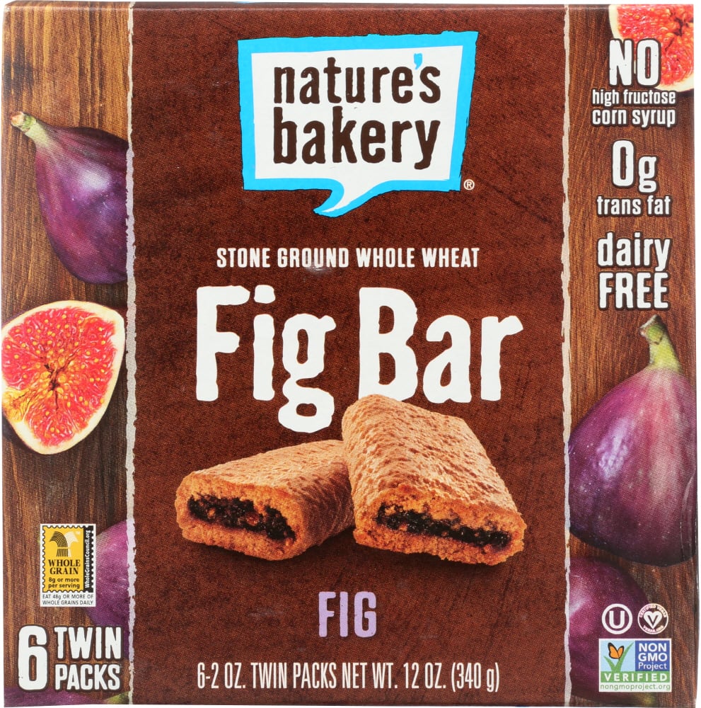 Picture of Natures Bakery KHFM00247262 Stone Ground Whole Wheat Fig Bar, 12 oz