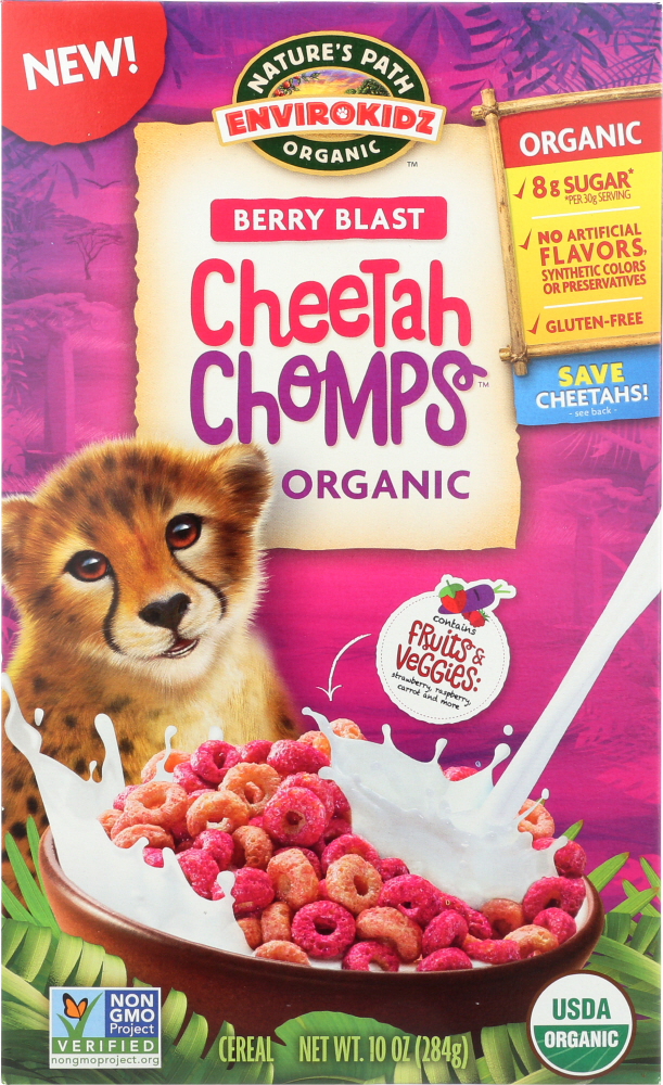 Picture of Envirokidz Organic KHFM00314936 Cereals Kids Cheetah Organic - 10 oz