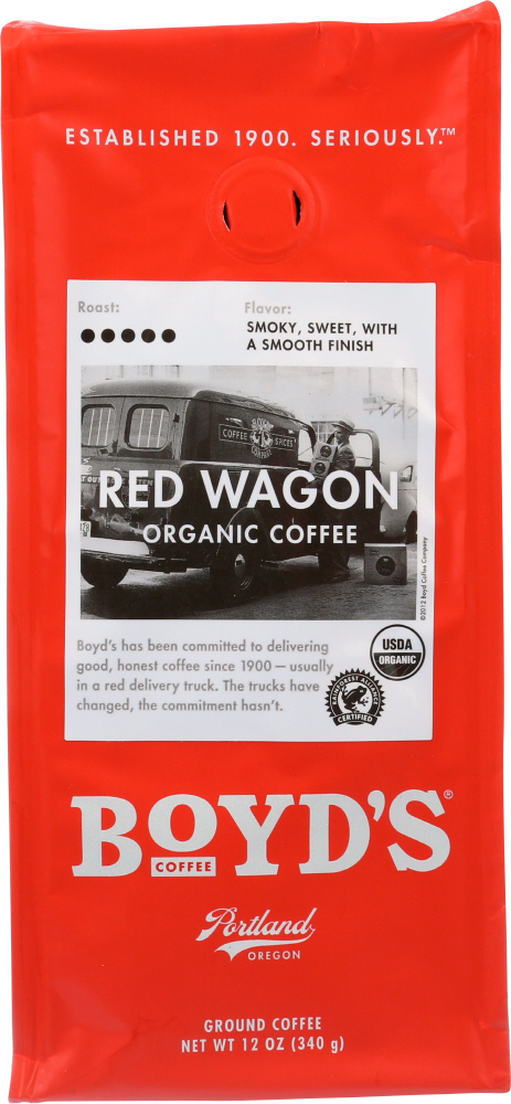 Picture of Boyds KHFM00270955 Organic Red Wagon Coffee&#44; 12 oz