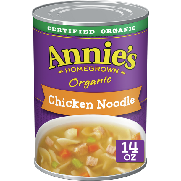Picture of Annies KHFM00326853 14 oz Organic Chicken Noodle Soup