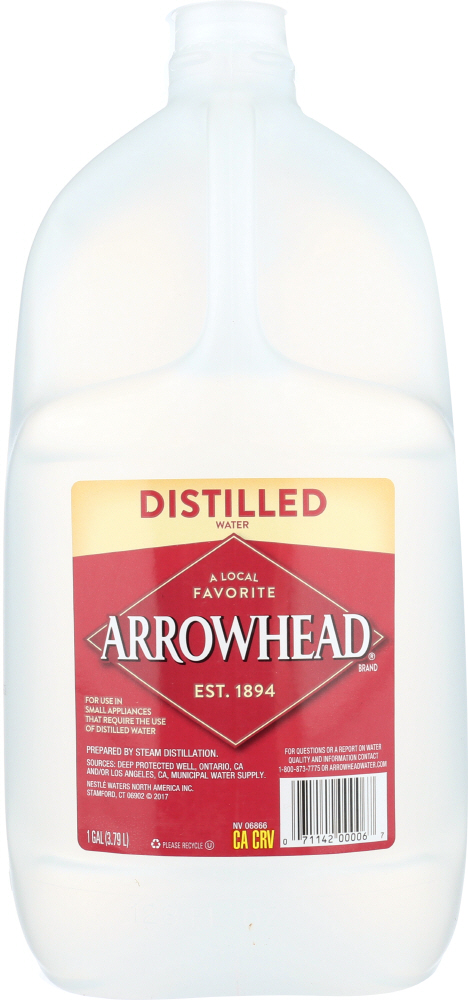 Picture of Arrowhead Water KHFM00080077 1 gal Mountain Spring Distilled Water Bottle