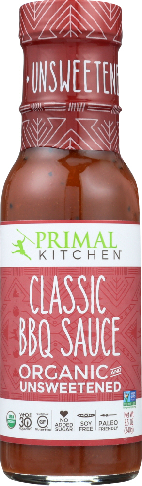 Picture of Primal Kitchen KHFM00334019 8.5 oz Organic & Unsweetened Classic BBQ Sauce