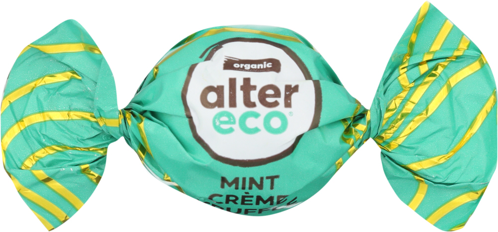 Picture of Alter Eco KHFM00312490 0.42 oz Dark Chocolate Mint Truffle