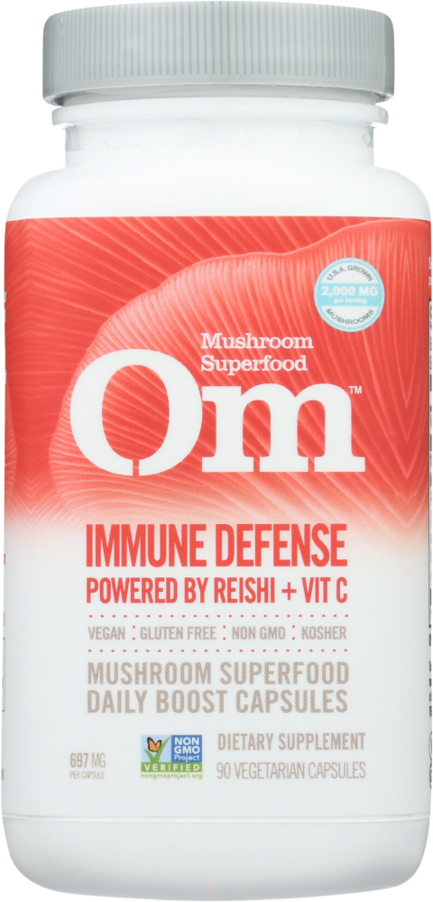 Picture of OM Organic Mushroom Nutrition KHFM00332913 Immune Defens 0.25e Capsule - 90 Capsule