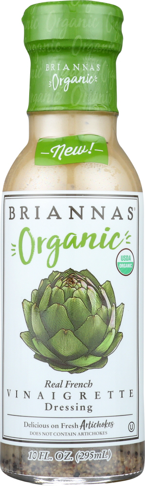 Picture of Briannas KHFM00333881 10 oz Organic Real French Vinaigrette Dressing