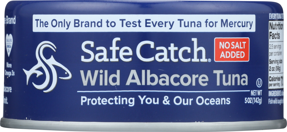 Picture of Safe Catch KHFM00335194 5 oz Wild Albacore Tuna, No Salt Added