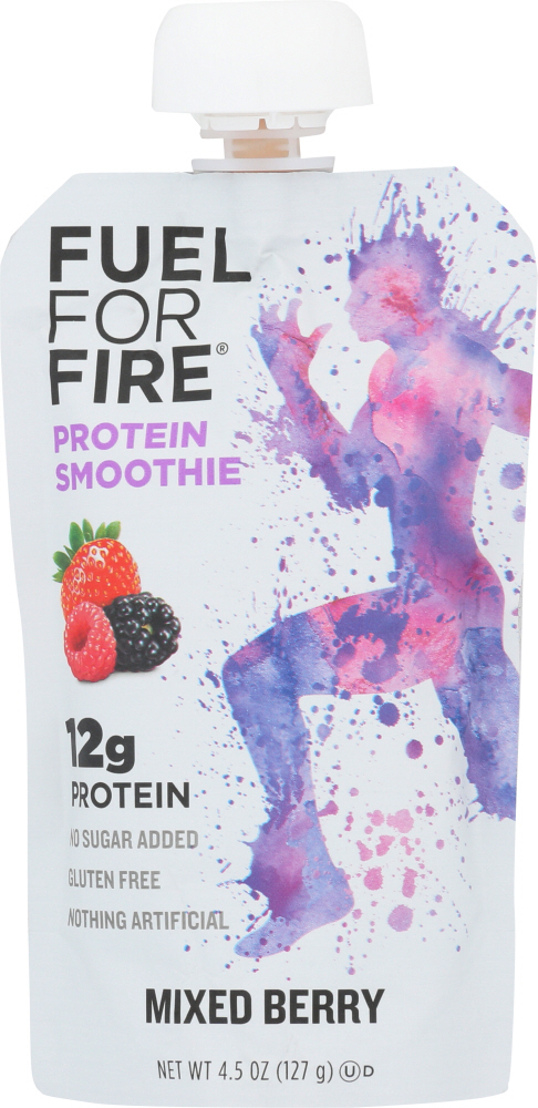 Picture of Fuel for Fire KHFM00333648 4.5 oz Mixed Berry Protein Smoothie