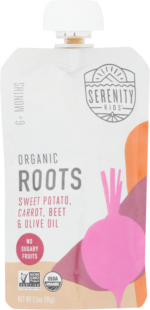 Picture of Serenity Kids KHFM00336426 3.5 oz Organic Roots Baby Food