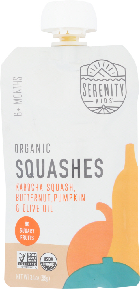 Picture of Serenity Kids KHFM00336427 3.5 oz Organic Squashes Baby Food