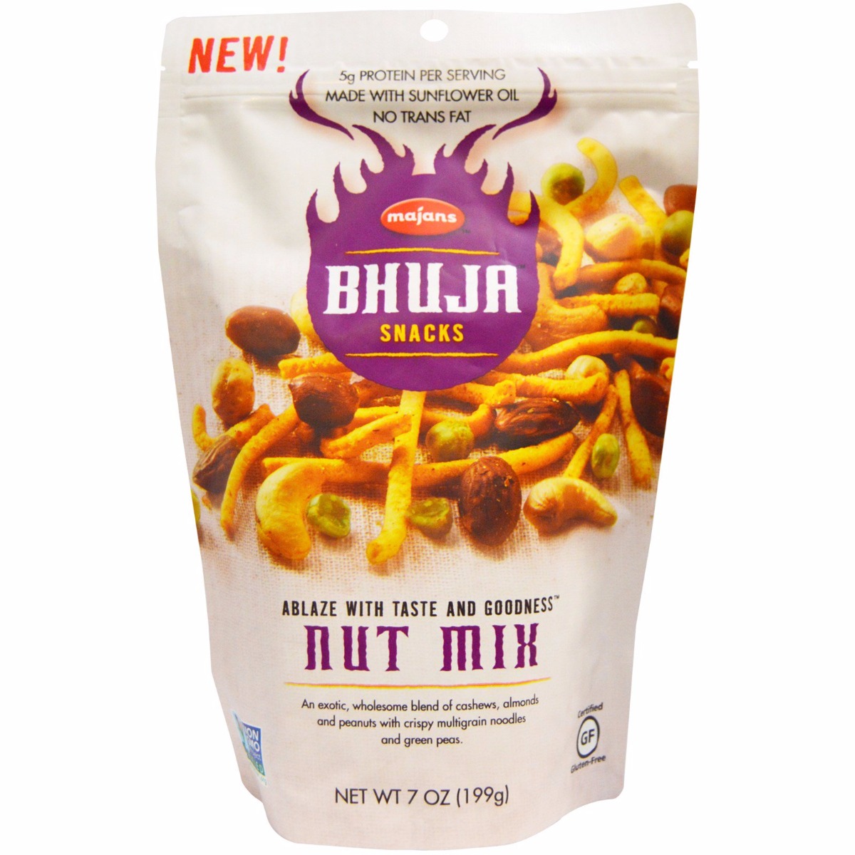 Picture of Bhuja KHFM00186775 Snack Nut Mix, 7 oz