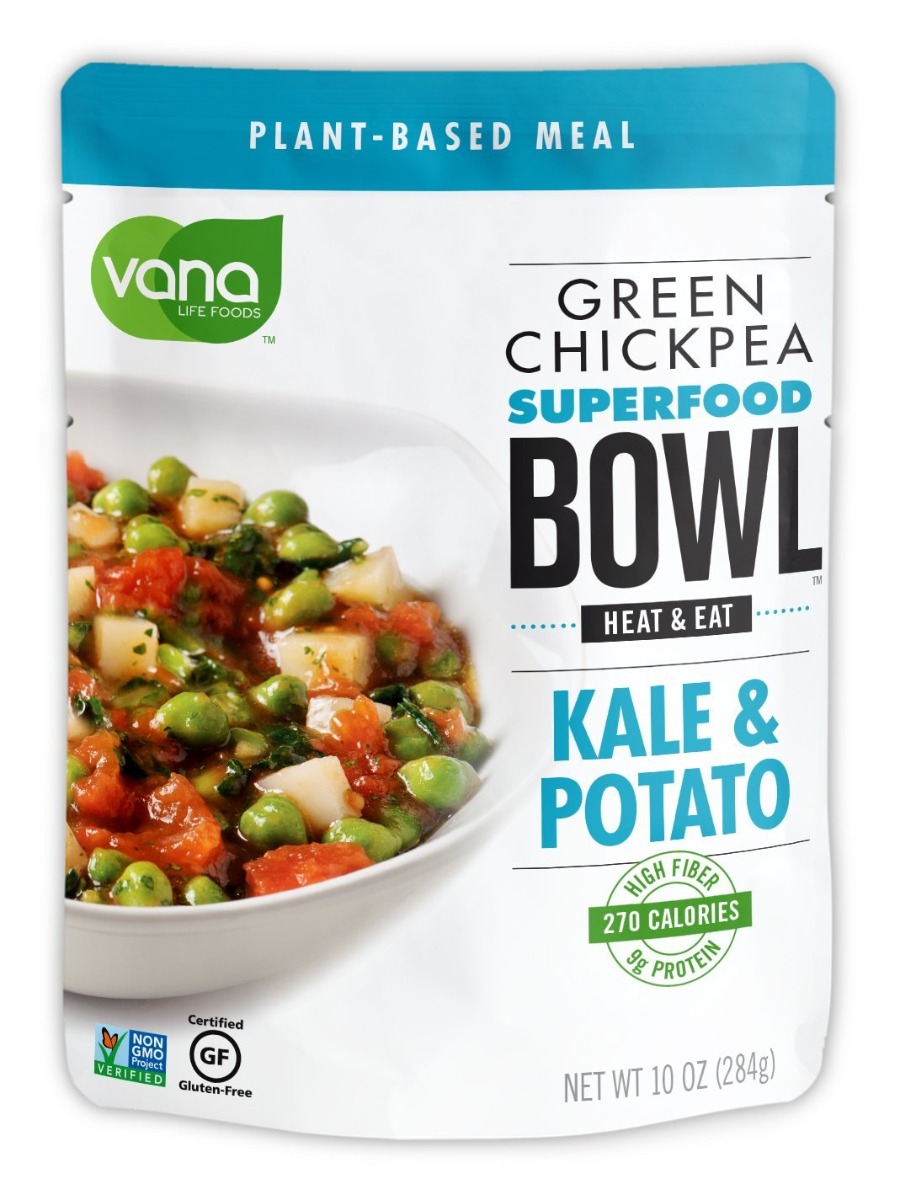 Picture of Vana Life Foods KHLV00267463 Superfood Bowl Kale Potato Tomato Rosemary Green Chickpea&#44; 10 oz