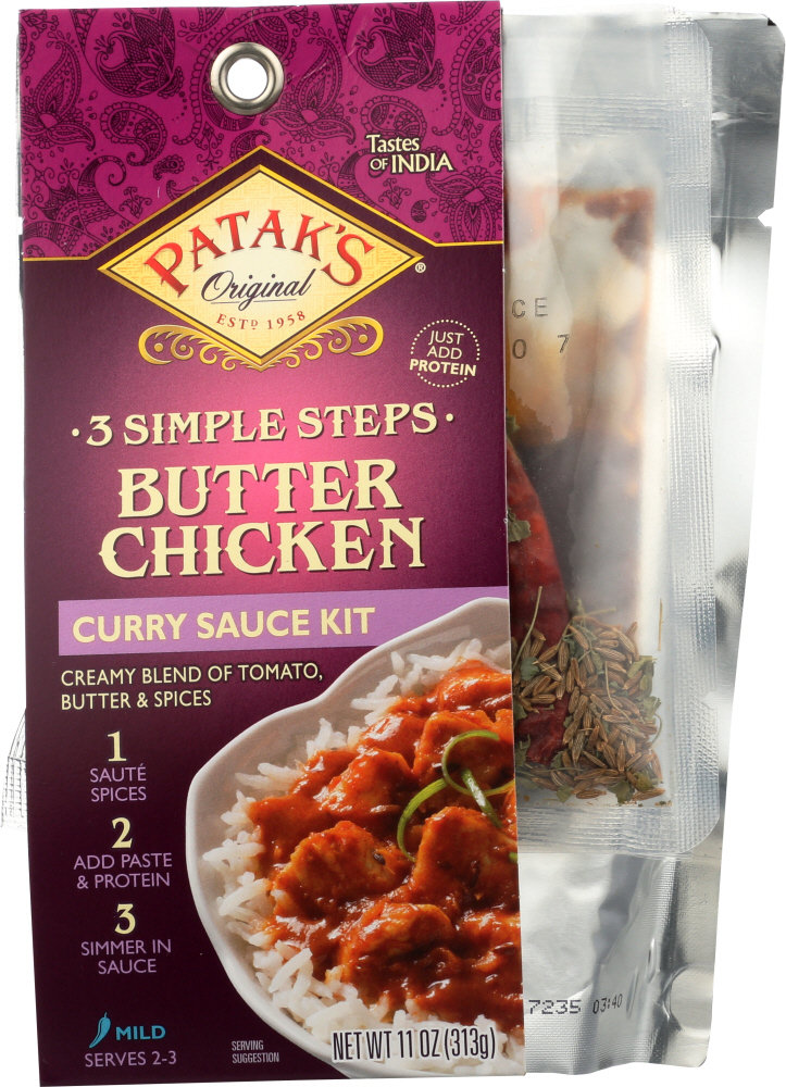 Picture of Pataks KHLV00313324 3 Step Butter Chicken&#44; 11 oz