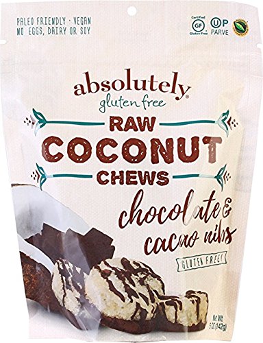 Picture of Absolutely Gluten Free KHLV00312451 Chews Coconut with Cocoa Nibs, 5 oz