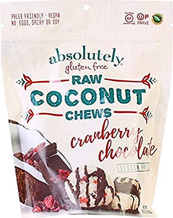 Picture of Absolutely Gluten Free KHLV00312452 Chews Coconut with Cranberry Nib, 5 oz