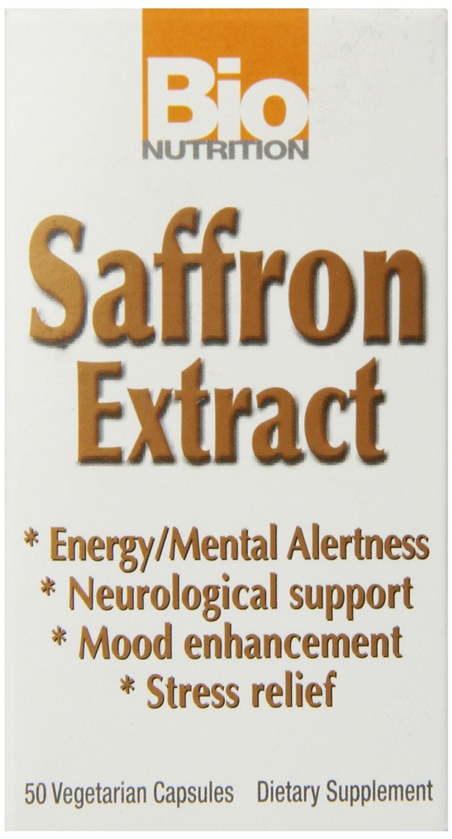 Picture of Bio Nutrition KHFM00338772 Saffron Extract Vegetarian Capsules, 50 Count