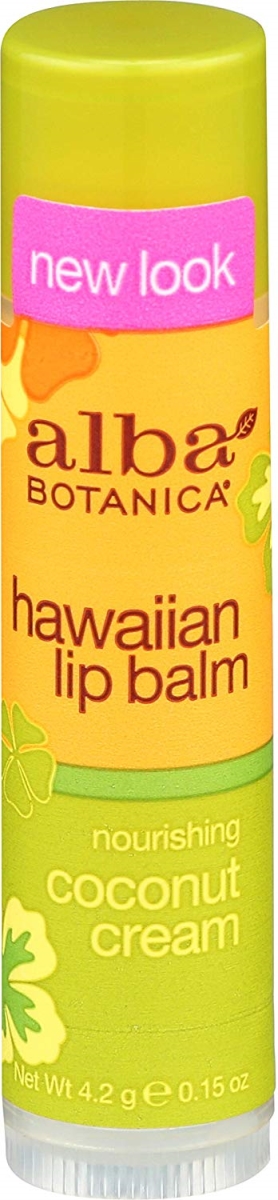 Picture of Alba Botanica KHFM00584524 Coconut Cream Lip Balm&#44; 0.15 oz