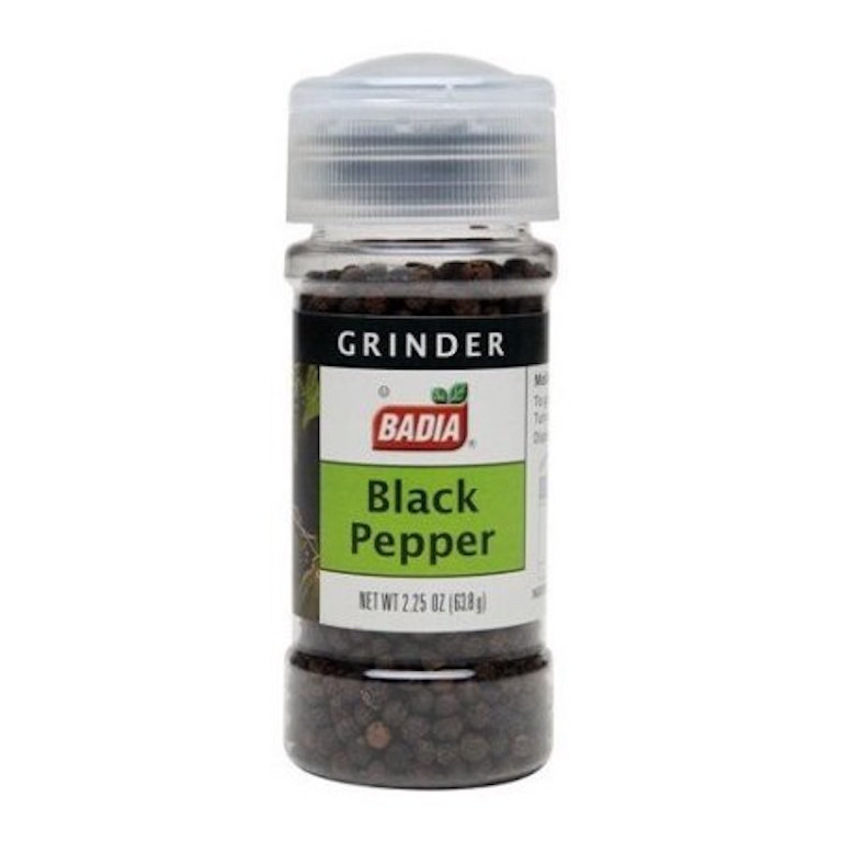 Picture of Badia KHFM00286420 Black Pepper Grinder, 2.25 oz