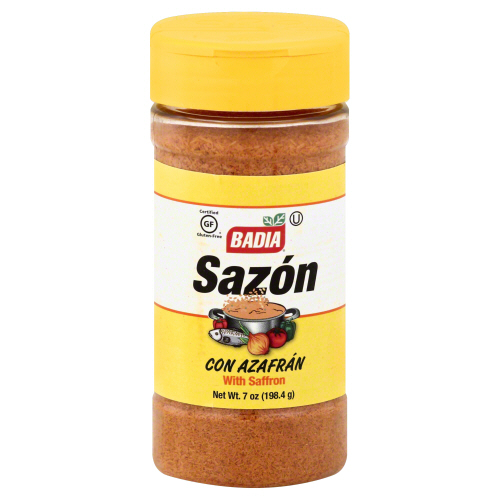 Picture of Badia KHLV00260255 Sazon with Saffron, 7 oz