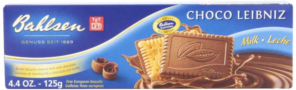 Picture of Bahlsen KHFM00016600 Choco Leibniz Milk Chocolate Covered Biscuits&#44; 4.4 oz