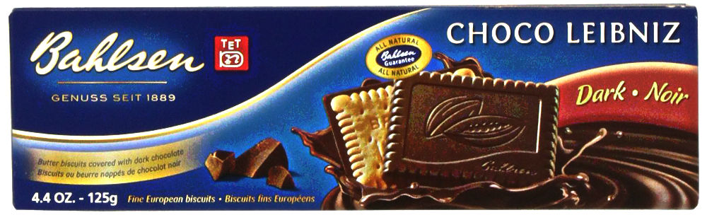 Picture of Bahlsen KHFM00016601 Choco Leibniz Dark Chocolate Biscuits&#44; 4.4 oz