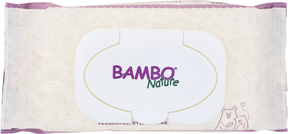 Picture of Bambo Nature KHLV00326183 Tidy Bottoms Baby Wipes - 50 Count