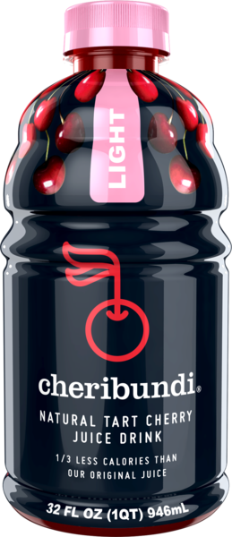 Picture of Cheribundi KHLV01425065 Light Natural Tart Cherry Juice&#44; 32 fl oz