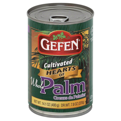 Picture of Gefen KHLV00147030 Hearts of Palm Whole, 14.1 oz