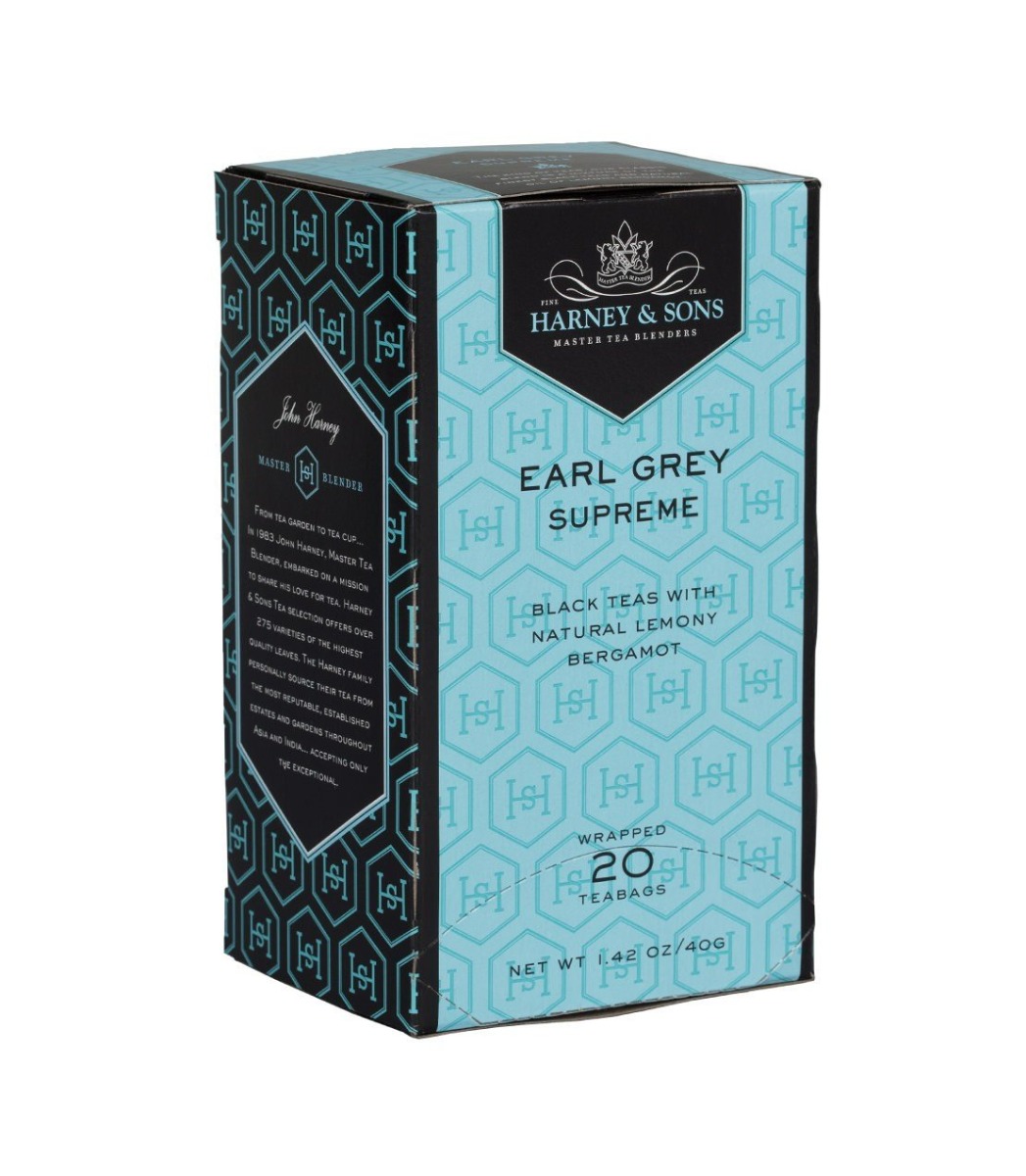Picture of Harney & Sons KHLV00073079 Earl Gray Supreme Tea&#44; 20 Bags