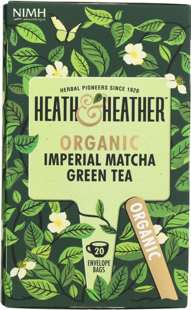 Picture of Heath & Heather KHLV00313337 Organic Imperial Matcha Green Tea&#44; Pack of 20