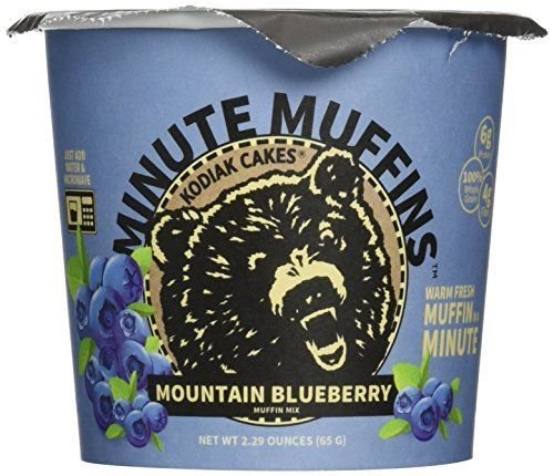 Picture of Kodiak Cakes KHLV00267821 Minute Muffins Mountain Blueberry, 2.19 oz