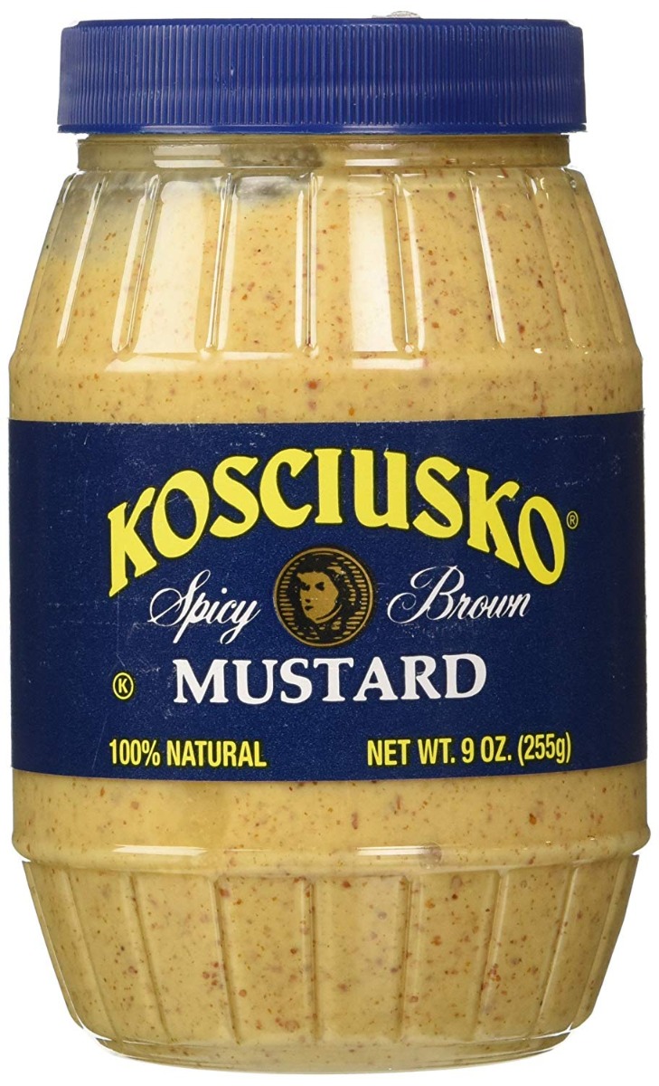Picture of Kosciusko KHLV00980100 Spicy Brown Mustard, 9 oz