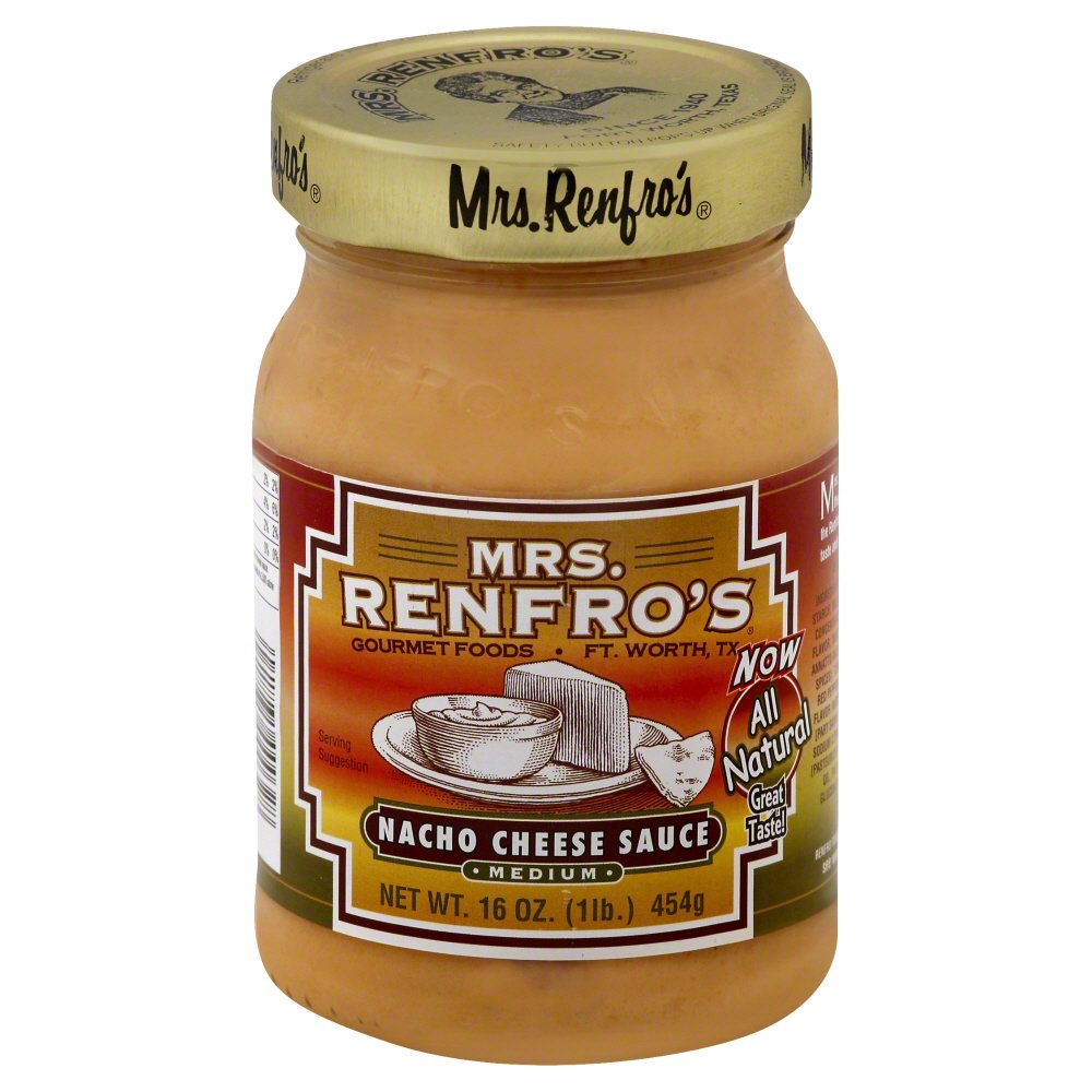 KHFM00143743 Medium Gourmet Nacho Cheese Sauce, 16 oz -  Mrs. Renfros